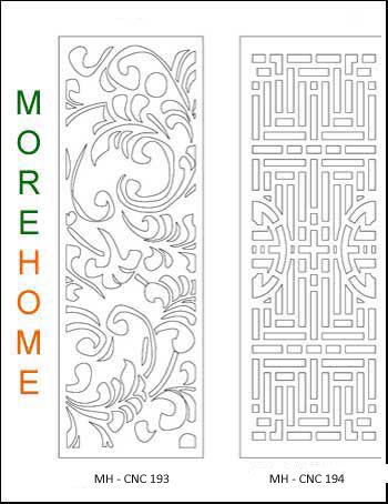 Mẫu vách ngăn cnc 039